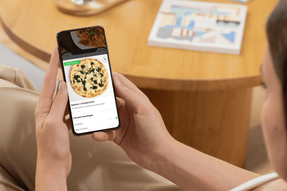 Online-Bestellsystem für Pizzarestaurants